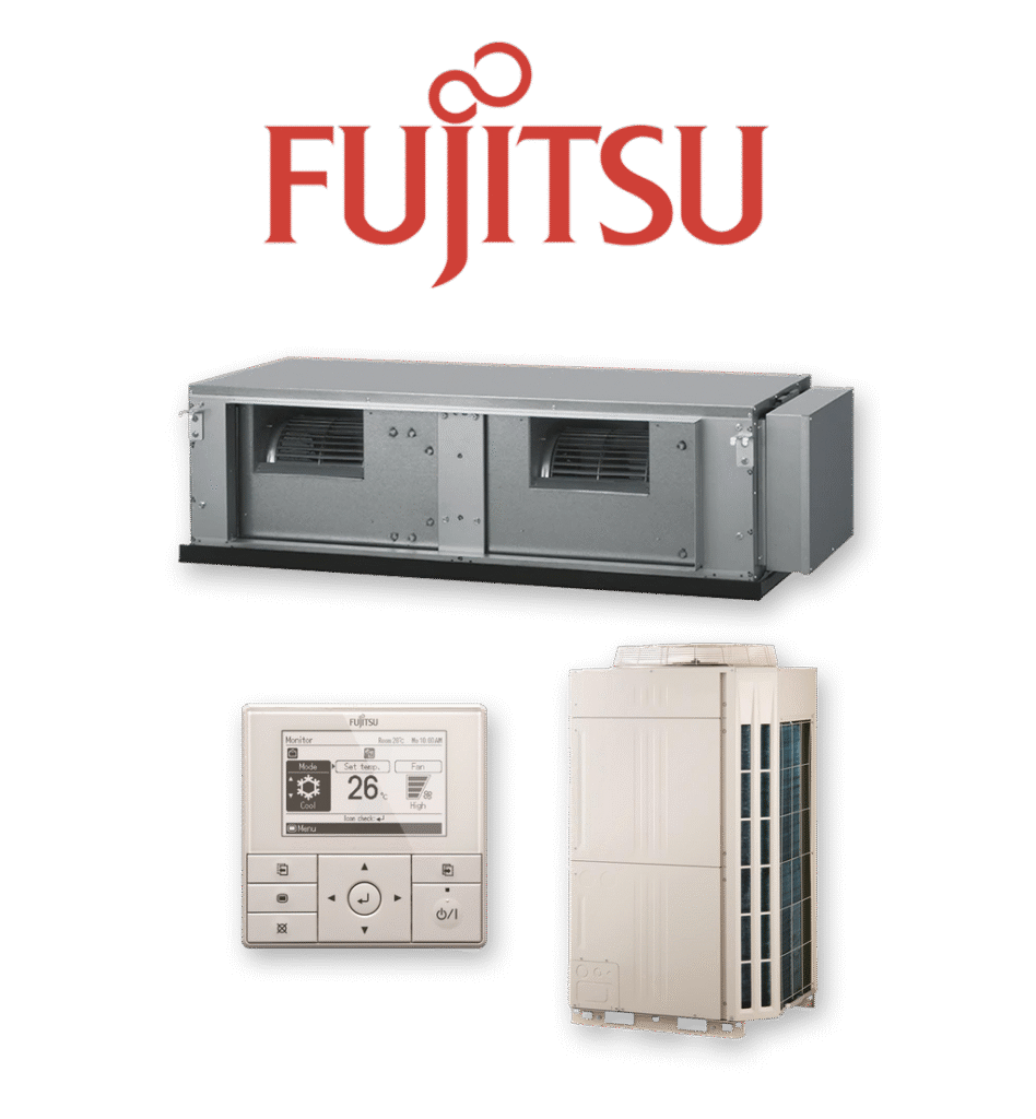 FUJITSU SET-ARTC90LATU 25.0kW Inverter Ducted System R410A 3 Phase ...
