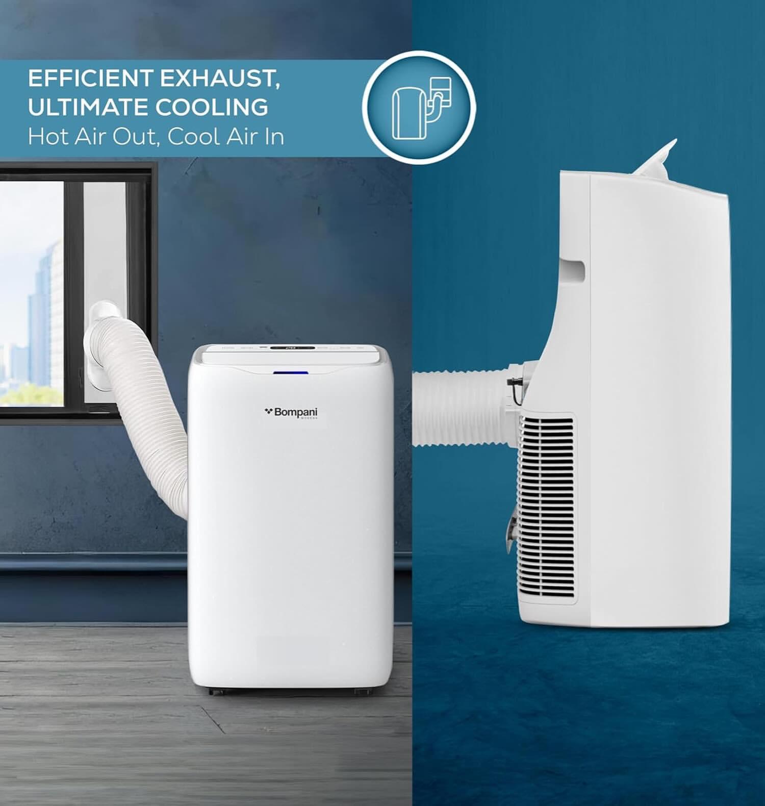 77 Bompani 12,000 BTU Portable Air Conditioner – Heat and Cool
